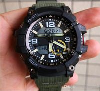 Wholesale HOT Brand new relogio men compass temp outdoor army men s sports watch military all functions resist water resistant wristwa