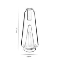 Wholesale Exseed Dabcool W2 Glass Filter Bubbler Replacement Water Bong Pipe Tube for W2 Wax Concentrate Oil Dab Rig Vaporizer v G9 SOC Dry Herb Kit