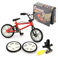 Simulation Mini Alloy Finger Bike Bicycle Model Flick Desk Toy