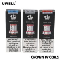 Wholesale Uwell Crown IV Coils ohm ohm Dual SS904L Heads UN2 Mesh Replacement Cores ohm For Crown Tank Atomizer Authentic