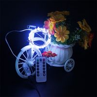 Wholesale Remote Control USB Copper Wire Led Light String Low Voltage Water Proof Christmas Decoration Lamp String Multi Color CRESTECH