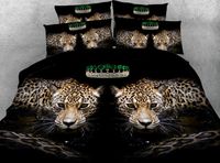 Leopard Bettwasche Set Luxus Troster Tagesdecke Bettlaken Bettbezug Animal Print Super King Queen Size Volle Twin 5 Stucke