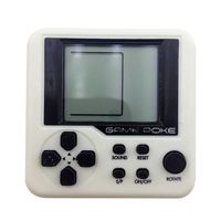 Wholesale 1000pcs Game Consoles Retro Mini Puzzle Children Russian Box Game Console Portable LCD Players Educational Electronic Toys