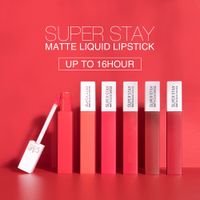 Wholesale 12 Colors Lip Gloss Long Lasting Cosmetics Makeup Waterproof Easy to Wear Matte Lipstick Nonstick Color stay Lips Make Up