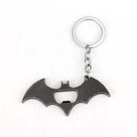 Schlüsselanhänger Batman V Superman Metall Schwarz//Rot Schlüsselanhänger
