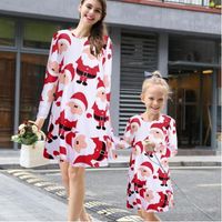 matching christmas dresses for mother and daughter