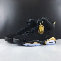 Wholesale Hot Sale DMP Black Metallic Gold Pack Basketball Shoes Men Defining Moments Suede Sneakrs Sports CT4954 With Box