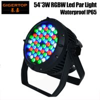 Wholesale gigertop x3w RGBW LED Par Light Waterproof Type DMX Channels Led Par Cans IP Rate Led Stage Light V V Par