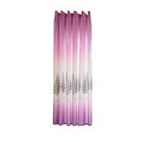 Leaf And Tree Pattern Blackout Curtains Monolithic Wear Rod Style 200x100cm For Living Room Bedroom Window Curtain Blinds Y1
