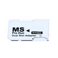 Wholesale 2 microSD micro SDHC Cards Adapter Micro SD TF to Memory Stick MS Pro Duo for PS
