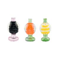 Wholesale Glass Bubble Carb Cap With Nice Ball Carb Caps for Quartz Banger Nails Glass Water Bongs Dab Rigs