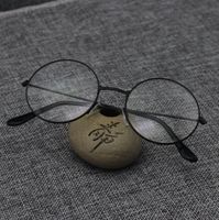Wholesale Fashion Vintage Retro Metal Frame Clear Lens Glasses Nerd Geek Eyewear Eyeglasses Oversized Round Circle Eye Glasses