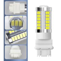 2xHigh Power 3157 White//Amber Switchback 20-SMD-5730 LED Bulbs Turn Signal Light