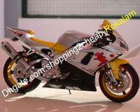 Wholesale Shell Parts For Yamaha YZF YZFR1 YZR1000 R1 ABS Sport Moto Fairing Kit Silver Yellow Black Injection molding