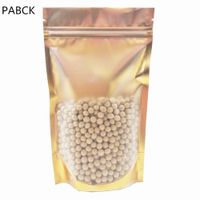 Wholesale Clear Stand Up Plastic Zipper Mylar Foil Package Bag Snacks Spice Tea Coffee Storage Pouches Aluminum Foil Packaging Bag Sizes