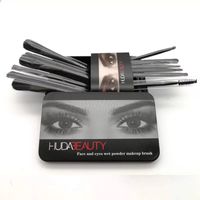 Wholesale Hot Sale Set Makeup Brushes set Brushes Set Cosmetics Kit With Metal Box Foundation Eye Shadow Tool