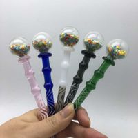Wholesale Beracky Inches Glass Magic Wand Dabber With mm OD Ball Heady Glass Bamboo Dabber Tool Carving Dab Tool for E Nails Dab Nail