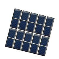 Aiyima 2pcs 2V 50MA monocrystal Poly Solar round Panel Solar Cell Sunpower Cell