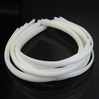 6 Café Plastique Banane Clips Pince à Cheveux Queue de Cheval Titulaire 75X23mm pour À faire soi-même Craft
