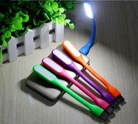 Wholesale Mini Portable USB LED Lamp V W Super Bright Book Light Reading Lamp For Power Bank PC Laptop Notebook