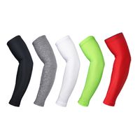 Wholesale Compression Arm Warmer Sun Uv Protection For Mens Sports Running Bike Cycling Basketball Volleyball Golf Elbow Arm Sleeves Cover