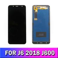 Wholesale LCD For Samsung Galaxy J6 J600 J600F J600Y screen Display and touch Glass pannel Assembly TFT version Can adjust brightness