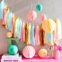 tissue paper garland australia
