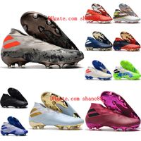 Wholesale 2021 quality mens soccer shoes outdoor cleats Nemeziz FG football boots tango messi scarpe calcio