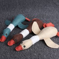 Wholesale Goose Dog Toys Sounder Bird Chews Toy Dogs Cats Pets accessories Drop Ship