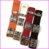 Antic Chapado en Plata Tibetana Tibet Totem Brazalete Joyería Puño De Ancho Pulsera de mujer.