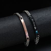 Wholesale 1PC Stainless Steel Lover Couples her Beast His Beauty Bangles Her King His Queen Bracelets Men Women Jewelry Valentine s Day