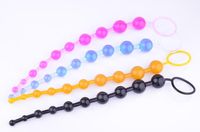 Wholesale 13 Inch Oriental Jelly Sexspielzeug Butt Plug Anal Beads for Beginner Flexible Butt Beads Anal Massage Anal Sex Toys for Men and Women