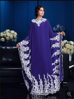 Wholesale 2020 Vestidos De Festa a line lace appliques muslim evening dresses long sleeve Dubai Saudi Arabia Evening gowns mother of the bride