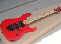 Wholesale Factory Special Sale Red Electric Guitar with Reversed Headstock Maple Fretboard Frets Can be customized as request