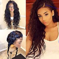 Wholesale Natural Wave Lace Front Wig Laces Fronal Brazilian curly Closure Pre Plucked Loose wavy Human Hair Wigs diva1 density