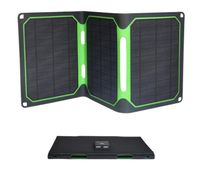 Wholesale Portable W quick charge solar panel charging Bao mobile power source ETFE laminated solar folding charger