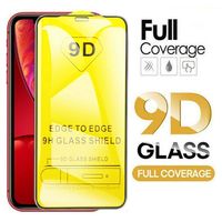 Wholesale 9D Tempered Glass Full Courage Screen Protector for iPhone Pro max PLUS Samsung A90 A50S J7 Redmi Note T Pro No package