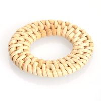 Wholesale 20Pcs Bag Choose Designs Jewelry Findings Jewelry Making DIY Rattan Charm Various Shapes Embellishments Earring