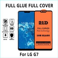 Wholesale Full coverage Tempered glass For LG G7 K40 Q7 G6 Play Screen protector for MotoG6 P30 Play P30 Note P40 Play