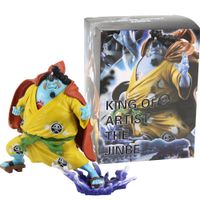 Wholesale 15 cm Anime One Piece King Of Artist Jinbe PVC Action Figure Collectible Model Toy Hand