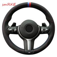 Wholesale Black Suede Leather Car Steering Wheel Cover for BMW F87 M2 M3 F82 M4 M5 F13 M6 F85 X5 M X6 M F33