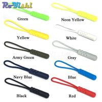 Wholesale 100pcs Zipper Pull Puller Fixer Zip Cord End Fit Rope Tag Broken Buckle Travel Bag Clip Buckle Outdoor Tool Sewing Clothes