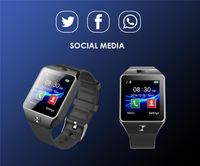 Wholesale DZ09 smartwatch android GT08 U8 A1 samsung smart watchs SIM Intelligent mobile phone watch can record the sleep state Smart watch dhl
