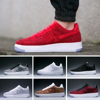 nike air force 1 flyknit mujer gris
