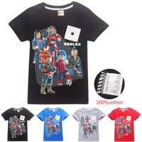 Roblox Kids Tee Shirts 4 Colors 4 14t Kids Boys Girls Cartoon Printed Cotton T Shirts Tees Kids Designer Clothes Dhl Ss249 - roblox 2011 outfits