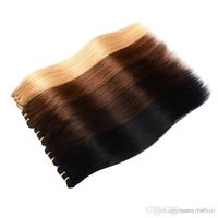 Wholesale Brazilian Virgin Hair Bundles Peruvian straight Hair Weaves B j Human Hair Extension g pack or pack