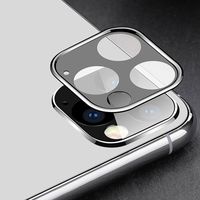 Wholesale Phone Lens Screen Protector For iphone pro max D Full Back Camera Tempered Glass Film Aluminum Metal Lens Case