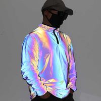 colorful reflective puffer jacket colorful reflective puffer jacket