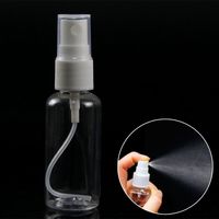 Wholesale ml PET Empty Clear Plastic Spray Bottles Cosmetic Packaging Bottle For Skincare Perfume