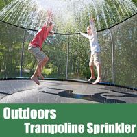 Wholesale Summer Water Sprinkler Trampoline Sprinkler Outdoor Garden Water Games Toy Sprayer Backyard Park Accessories Ft Game